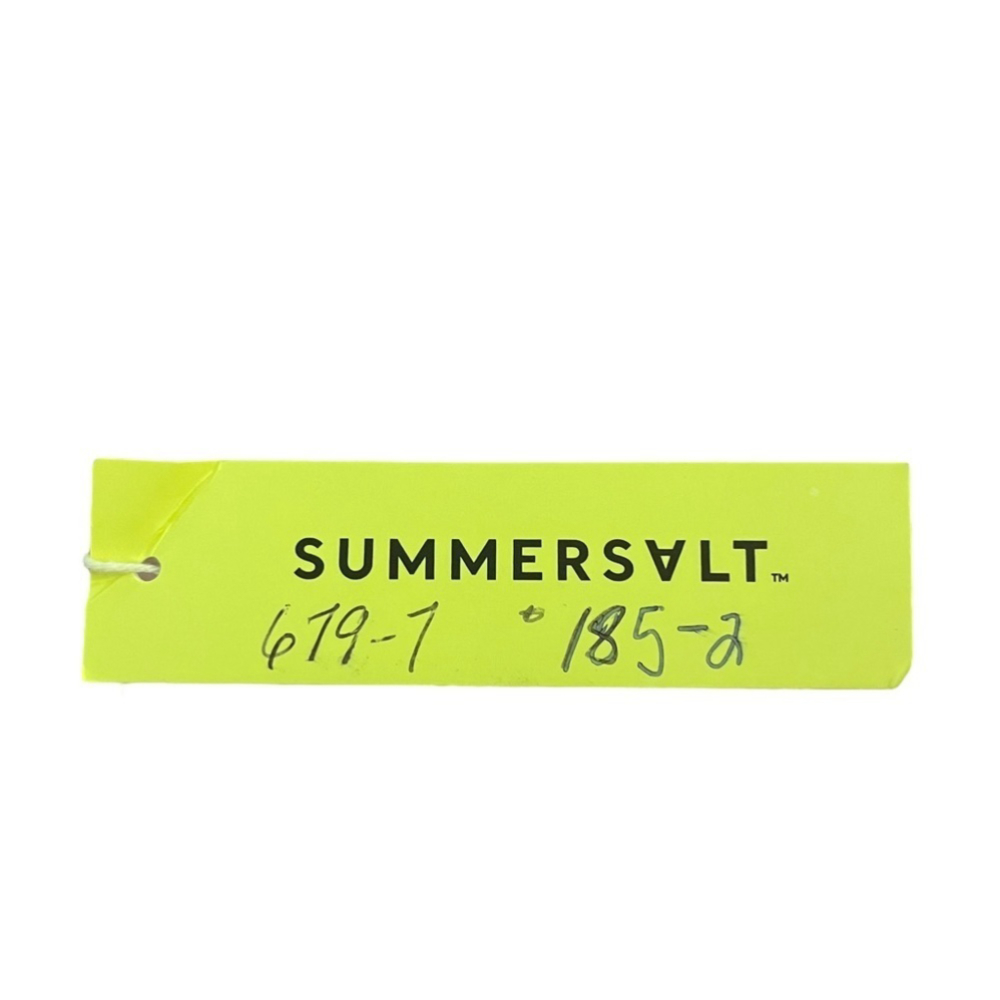 SUMMERSALT NWTs 1-Piece Swim Suit The Sun Streak Navy Blue/Light Blue Lo… - Picture 11 of 15